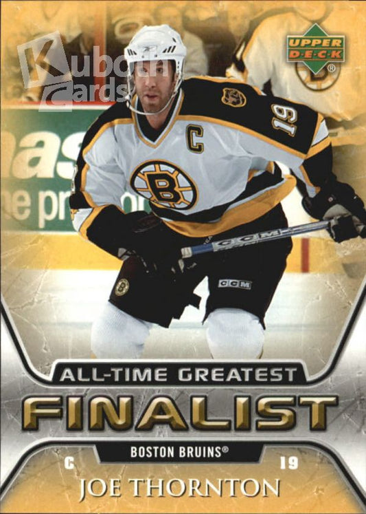 NHL 2005-06 Upper Deck All-Time Greatest - No 5 - Joe Thornton