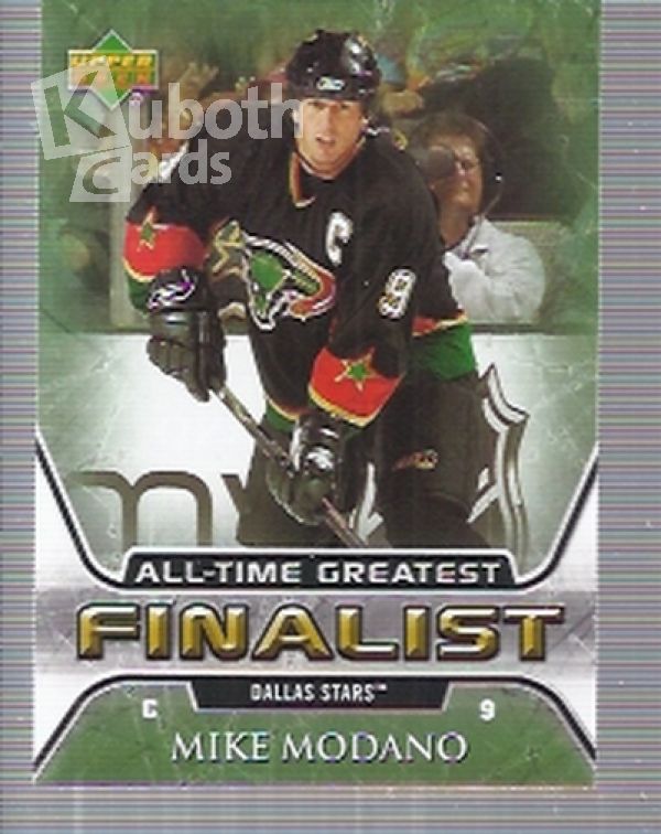 NHL 2005-06 Upper Deck All-Time Greatest - No 19 - Mike Modano