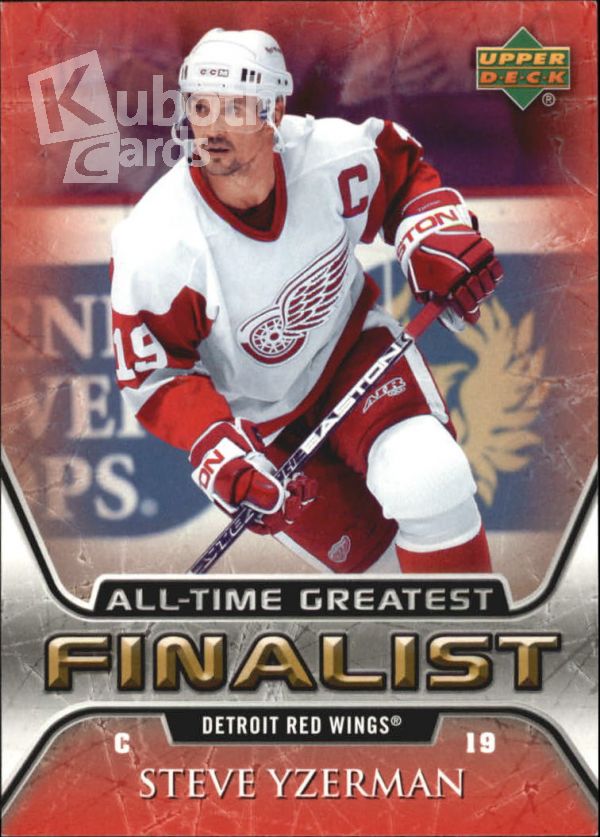 NHL 2005-06 Upper Deck All-Time Greatest - No 22 - Steve Yzerman