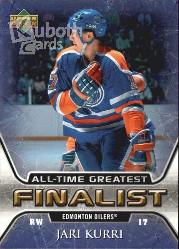 NHL 2005-06 Upper Deck All-Time Greatest - No 24 - Jari Kurri