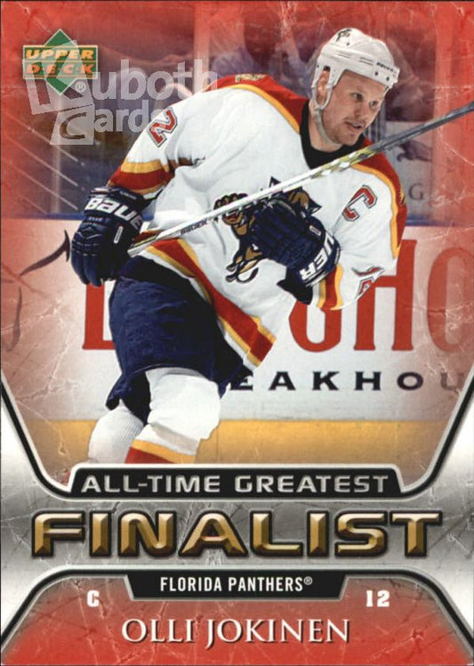 NHL 2005-06 Upper Deck All-Time Greatest - No 26 - Olli Jokinen