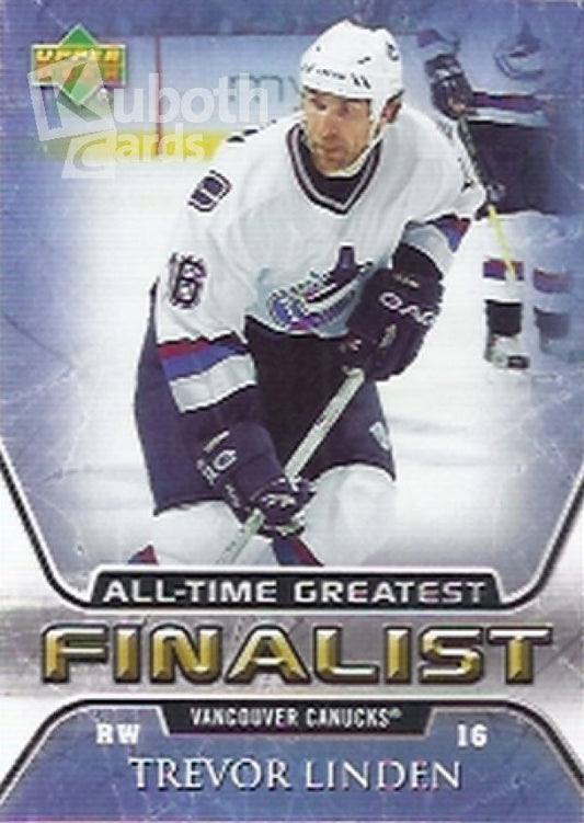 NHL 2005-06 Upper Deck All-Time Greatest - No 58 - Trevor Linden