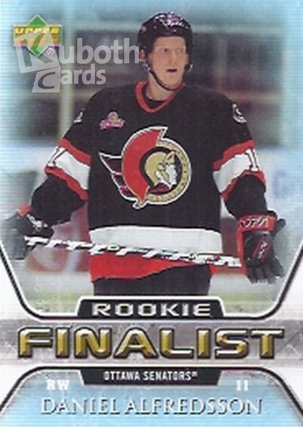 NHL 2005-06 Upper Deck All-Time Greatest - No 81 - Daniel Alfredsson