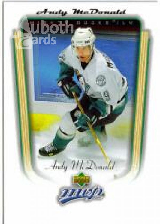 NHL 2005-06 Upper Deck MVP - No 9 - Andy McDonald