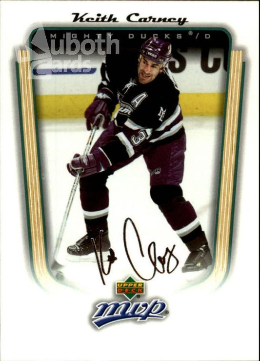 NHL 2005-06 Upper Deck MVP - No 10 - Keith Carney