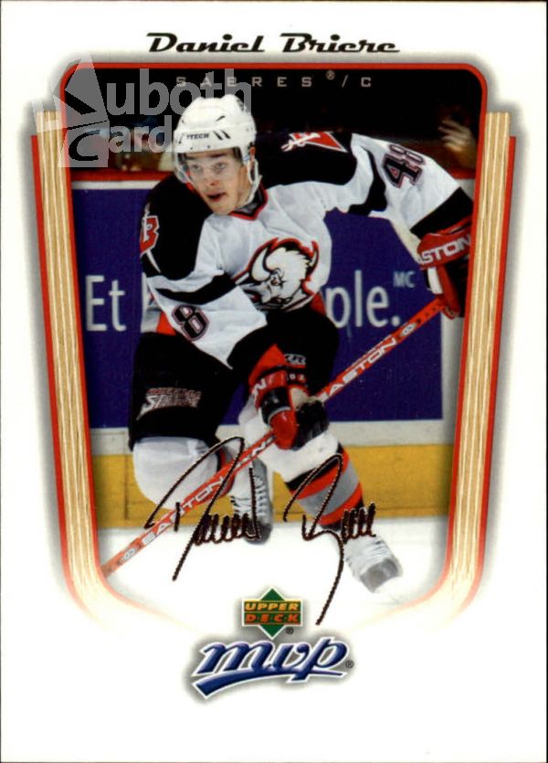 NHL 2005-06 Upper Deck MVP - No. 46 - Daniel Briere