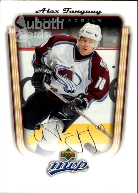 NHL 2005-06 Upper Deck MVP - No 99 - Alex Tanguay