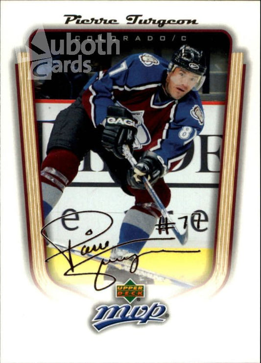 NHL 2005-06 Upper Deck MVP - No. 106 - Pierre Turgeon