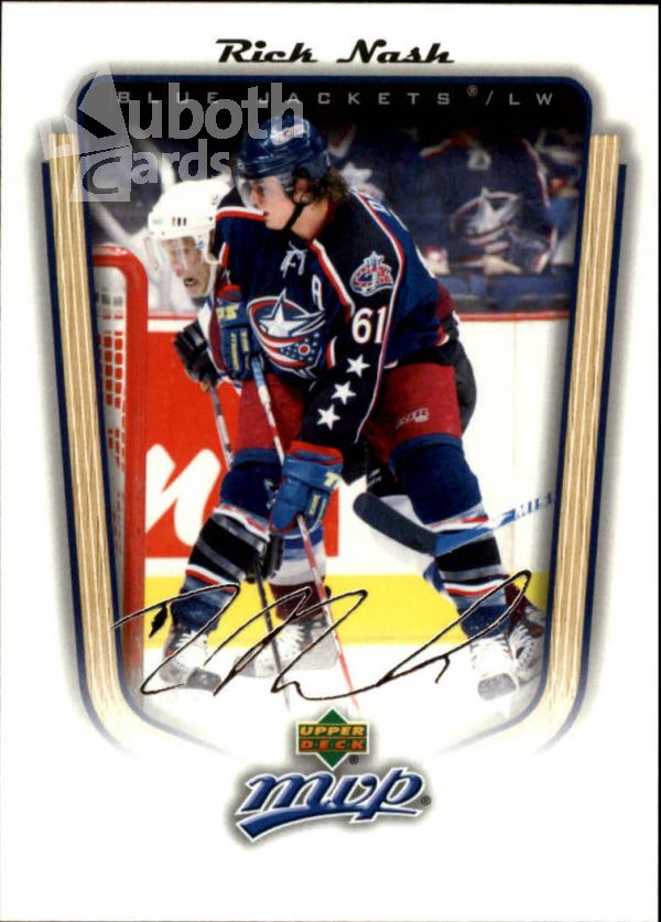 NHL 2005-06 Upper Deck MVP - No 112 - Rick Nash