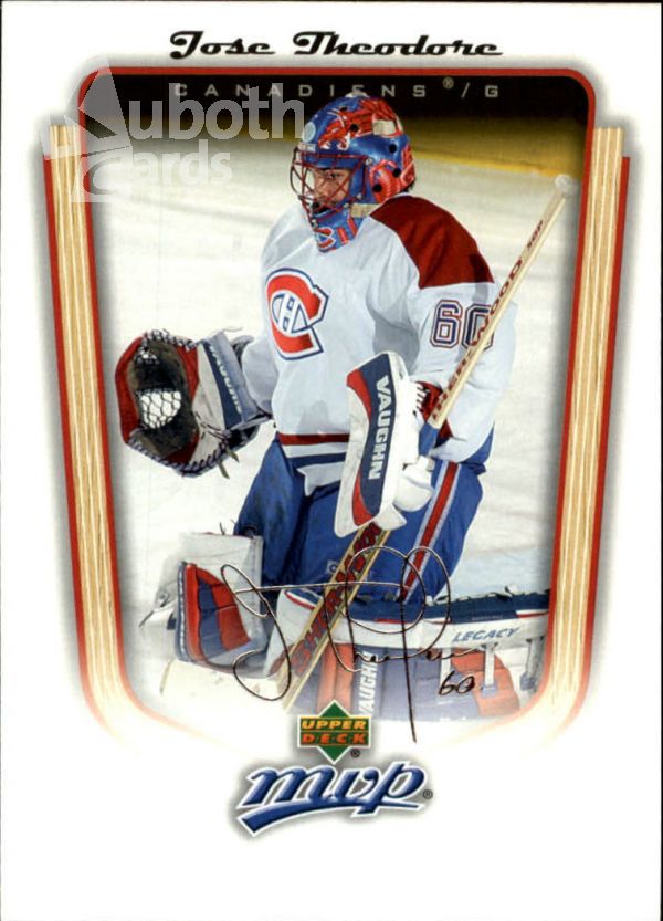 NHL 2005-06 Upper Deck MVP - No 208 - Jose Theodore