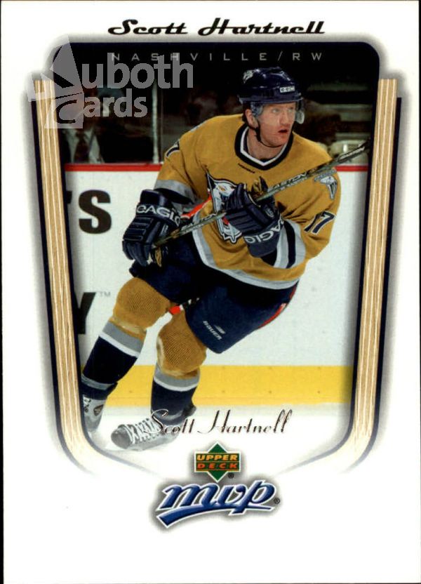 NHL 2005-06 Upper Deck MVP - No 222 - Scott Hartnell