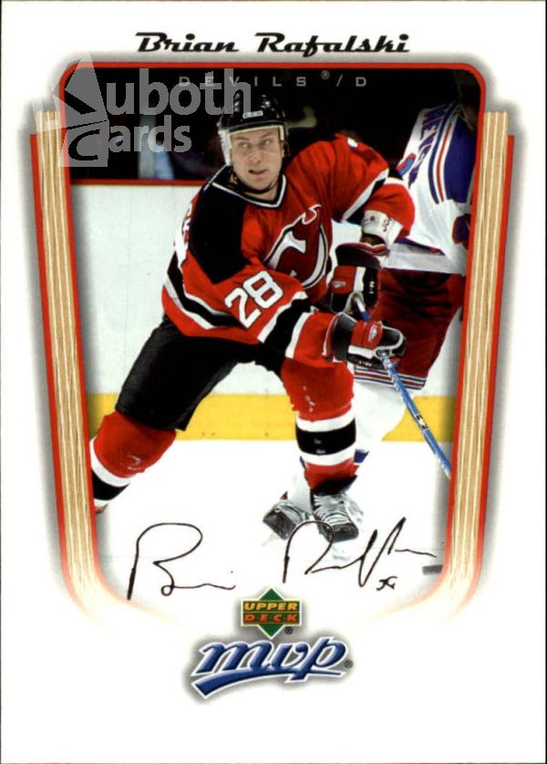 NHL 2005-06 Upper Deck MVP - No 236 - Brian Rafalski