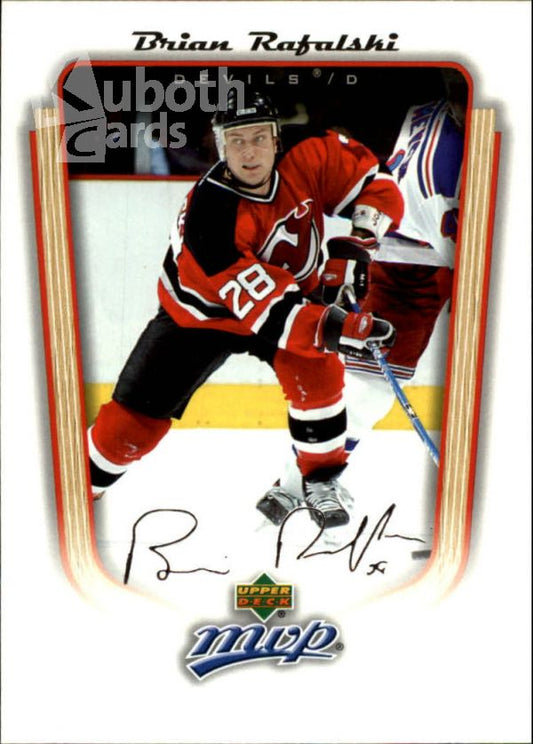 NHL 2005-06 Upper Deck MVP - No. 236 - Brian Rafalski