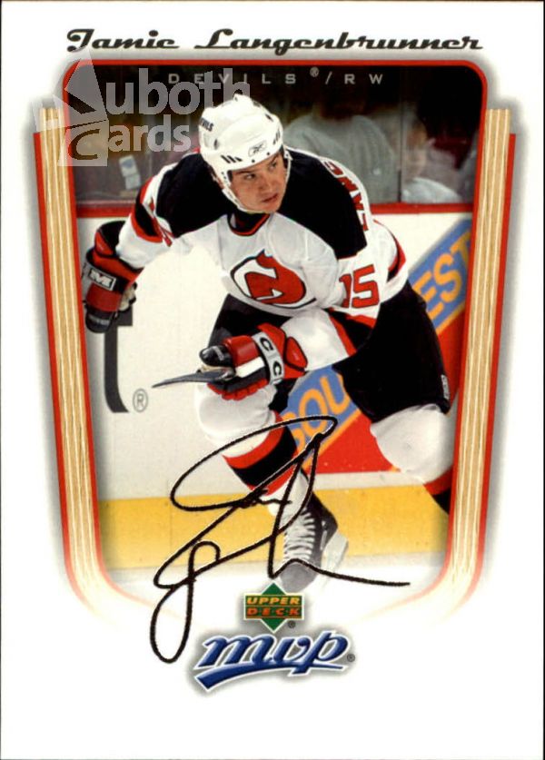 NHL 2005-06 Upper Deck MVP - No 239 - Jamie Langenbrunner