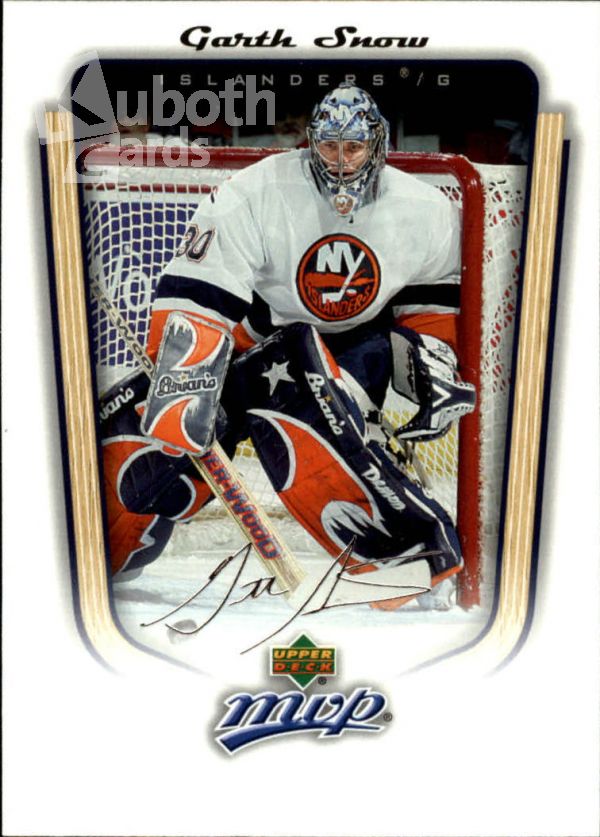 NHL 2005-06 Upper Deck MVP - No 251 - Garth Snow