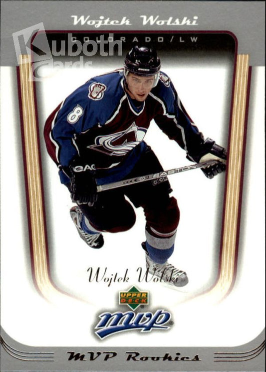 NHL 2005-06 Upper Deck MVP - No. 396 - Wojtek Wolski