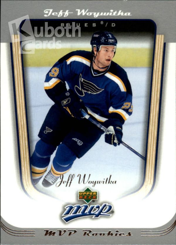 NHL 2005-06 Upper Deck MVP - No. 398 - Jeff Woywitka