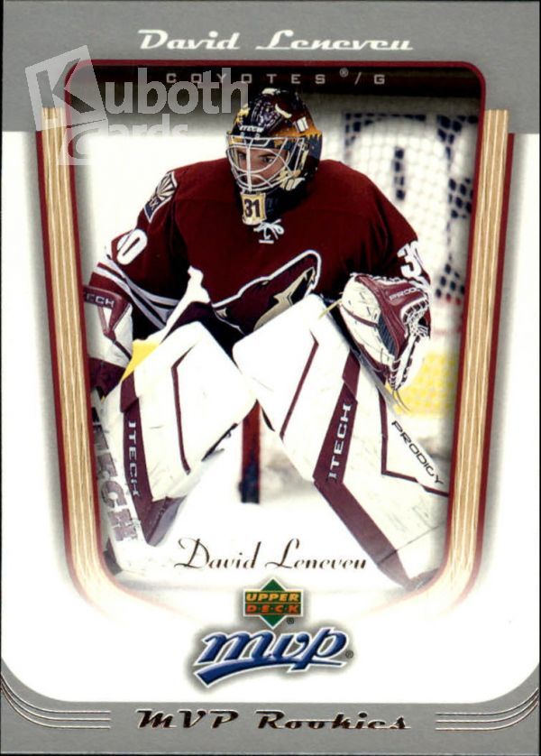 NHL 2005-06 Upper Deck MVP - No. 402 - David Leneveu