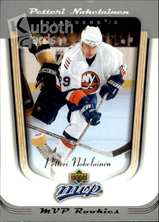 NHL 2005-06 Upper Deck MVP - No. 410 - Petteri Nokelainen