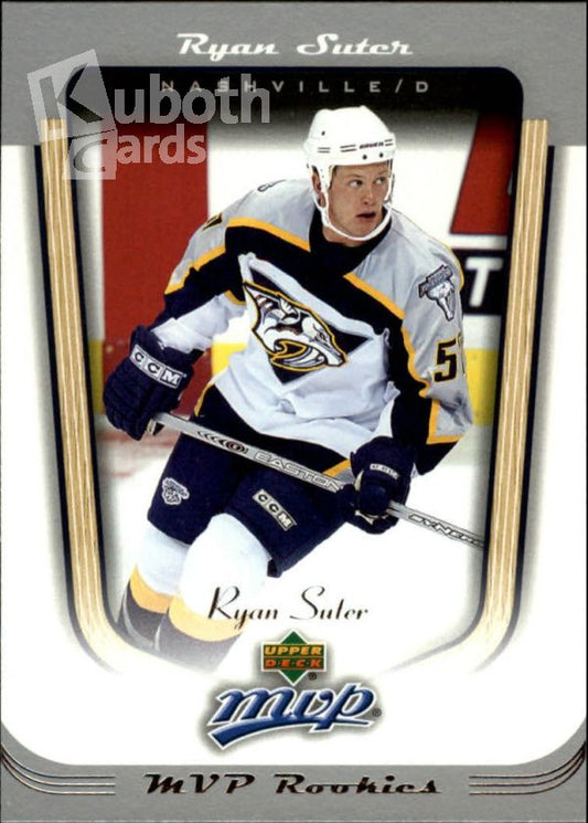 NHL 2005-06 Upper Deck MVP - No. 417 - Ryan Suter