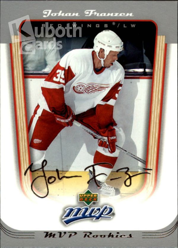 NHL 2005-06 Upper Deck MVP - No. 421 - Johan Franzen