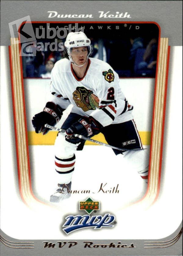 NHL 2005-06 Upper Deck MVP - No. 435 - Duncan Keith