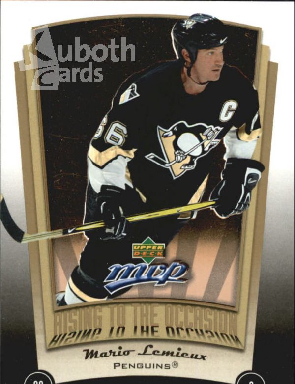 NHL 2005-06 Upper Deck MVP Rising to the Occasion - No RO2 - Mario Lemieux