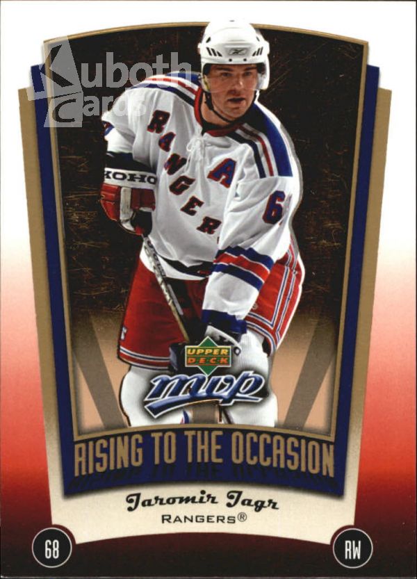 NHL 2005-06 Upper Deck MVP Rising to the Occasion - No RO11 - Jaromir Jagr