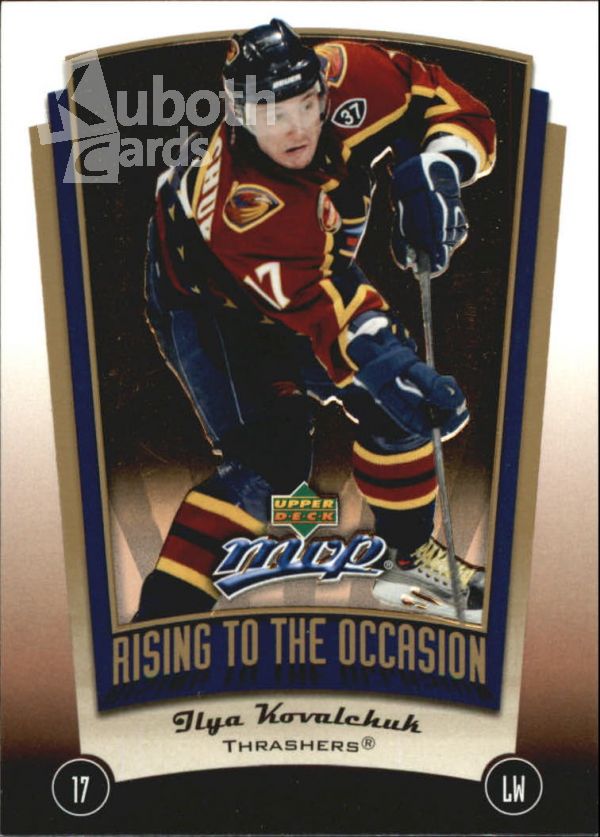 NHL 2005-06 Upper Deck MVP Rising to the Occasion - No RO14 - Ilya Kovalchuk