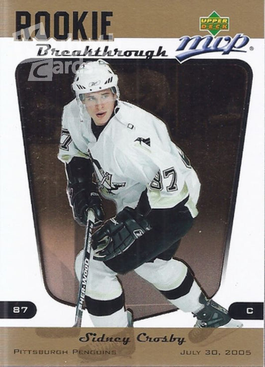 NHL 2005-06 Upper Deck MVP Rookie Breakthrough - No RB1 - Sidney Crosby