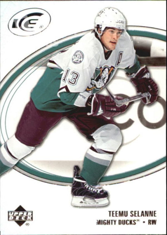 NHL 2005-06 Upper Deck Ice - No 4 - Teemu Selanne