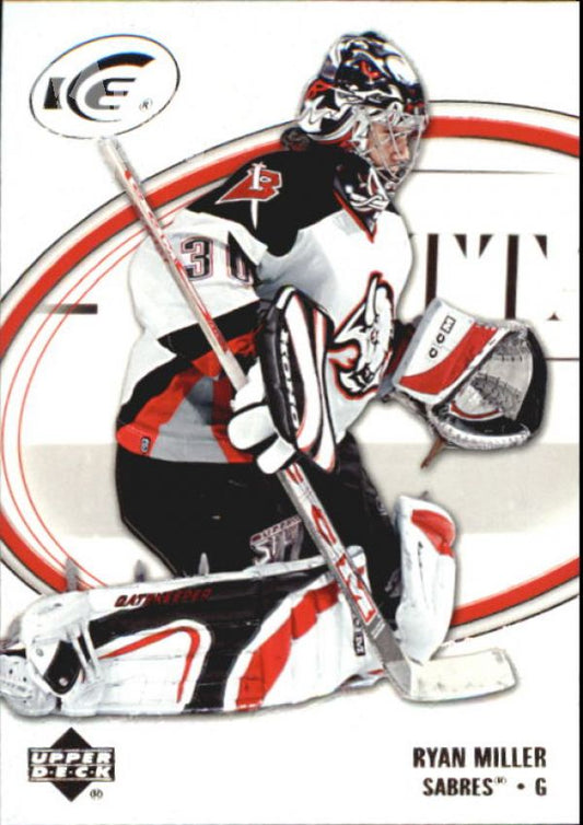 NHL 2005-06 Upper Deck Ice - No. 12 - Ryan Miller