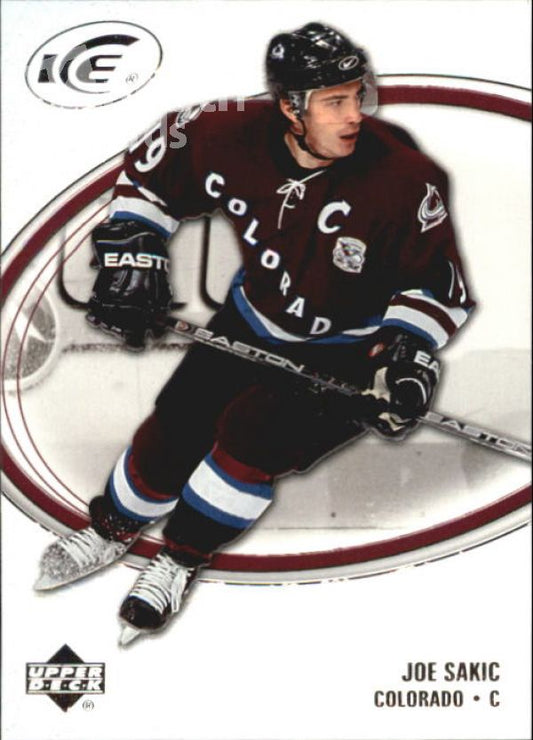 NHL 2005-06 Upper Deck Ice - No. 22 - Joe Sakic