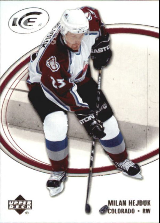 NHL 2005-06 Upper Deck Ice - No 23 - Milan Hejduk