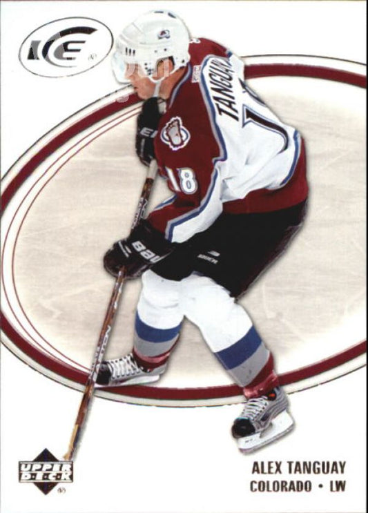 NHL 2005-06 Upper Deck Ice - No. 24 - Alex Tanguay