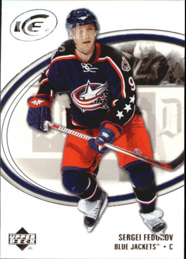 NHL 2005-06 Upper Deck Ice - No 27 - Sergei Fedorov