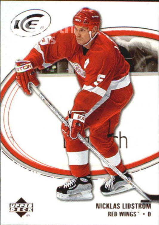 NHL 2005-06 Upper Deck Ice - No. 34 - Nicklas Lidstrom