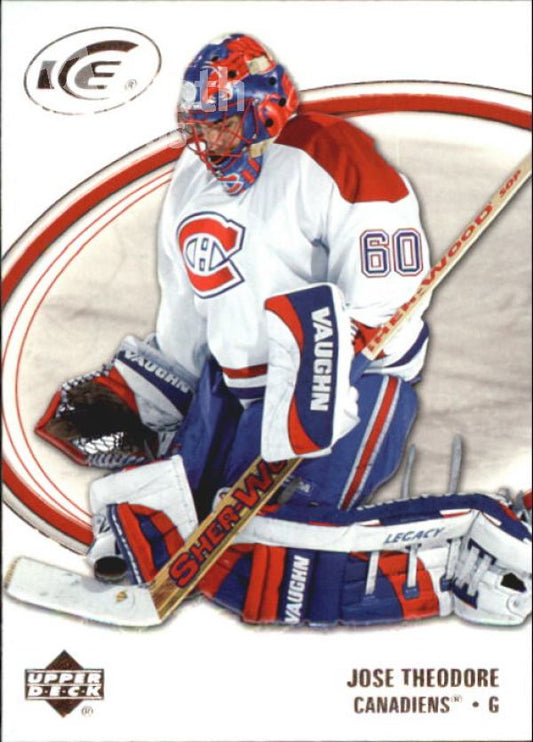 NHL 2005-06 Upper Deck Ice - No. 49 - Jose Theodore