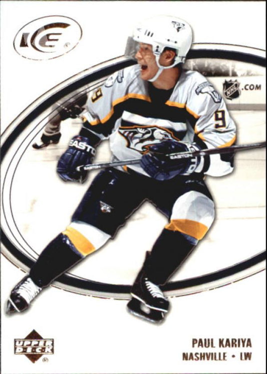 NHL 2005-06 Upper Deck Ice - No. 54 - Paul Kariya