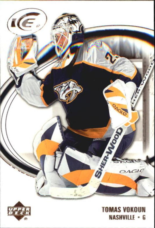 NHL 2005-06 Upper Deck Ice - No. 55 - Tomas Vokoun