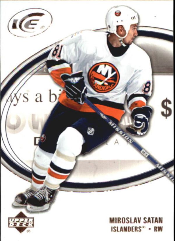 NHL 2005-06 Upper Deck Ice - No 60 - Miroslav Satan