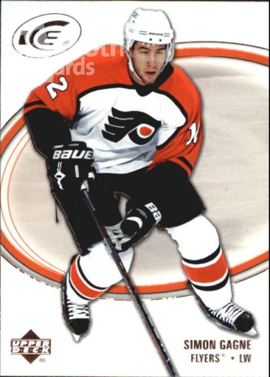 NHL 2005-06 Upper Deck Ice - No. 73 - Simon Gagne