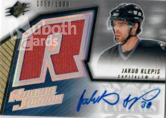 NHL 2005-06 SPx - No 243 - Jakub Klepis