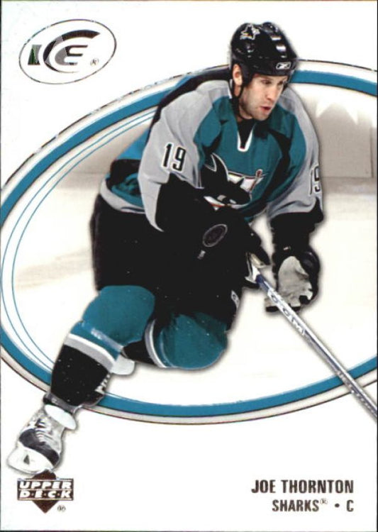 NHL 2005-06 Upper Deck Ice - No 80 - Joe Thornton