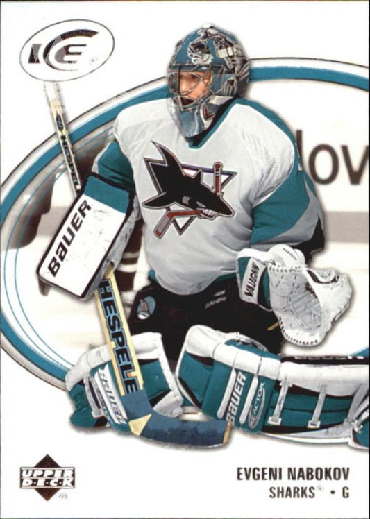 NHL 2005-06 Upper Deck Ice - No 82 - Evgeni Nabokov