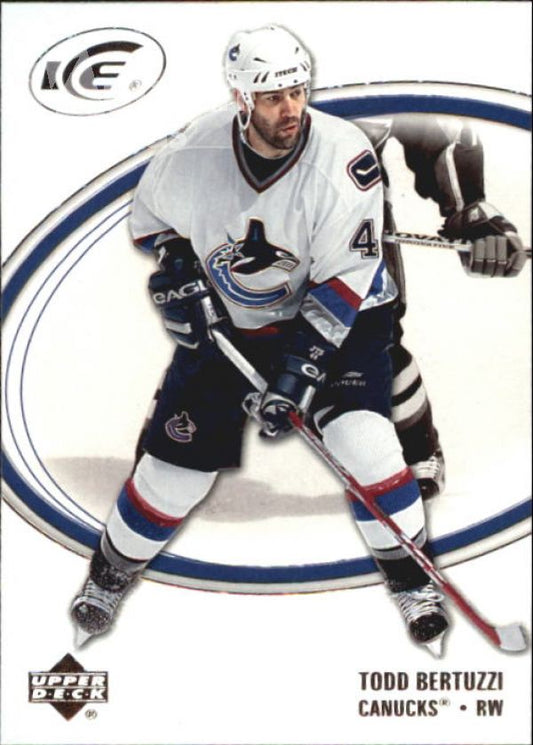 NHL 2005-06 Upper Deck Ice - No. 96 - Todd Bertuzzi