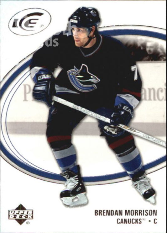 NHL 2005-06 Upper Deck Ice - No 97 - Brendan Morrison