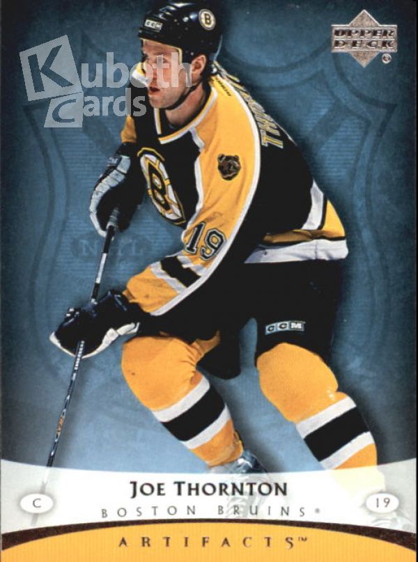 NHL 2005-06 Artifacts - No 8 - Joe Thornton