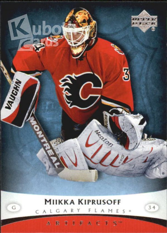 NHL 2005-06 Artifacts - No 16 - Miikka Kiprusoff