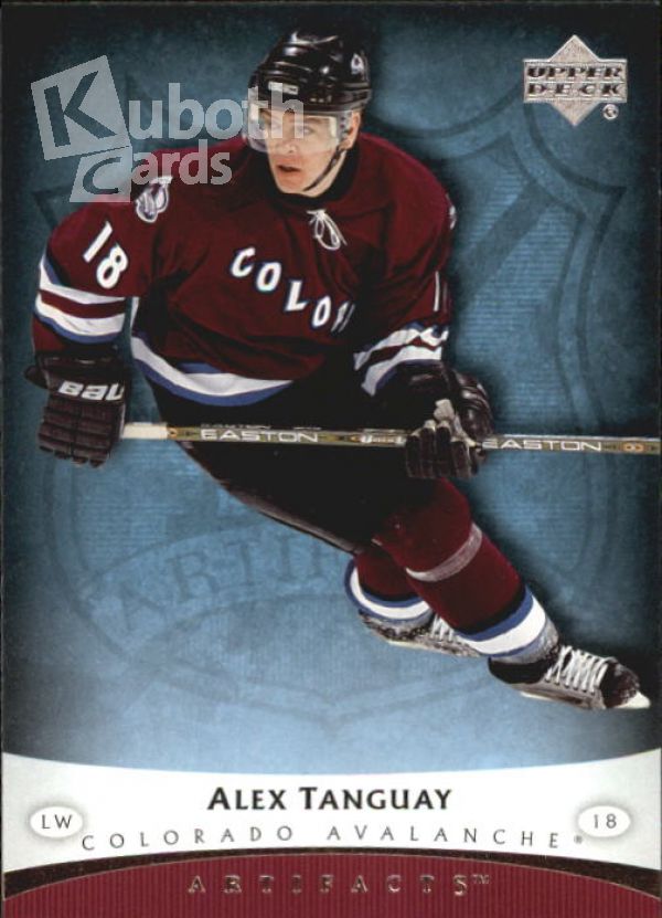 NHL 2005-06 Artifacts - No 28 - Alex Tanguay